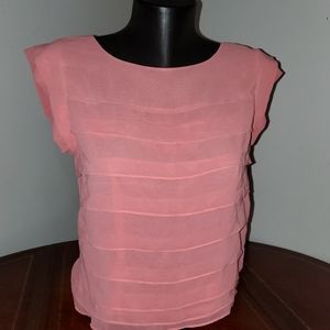 Beautiful Topshop Layer Shirt with zipper on back